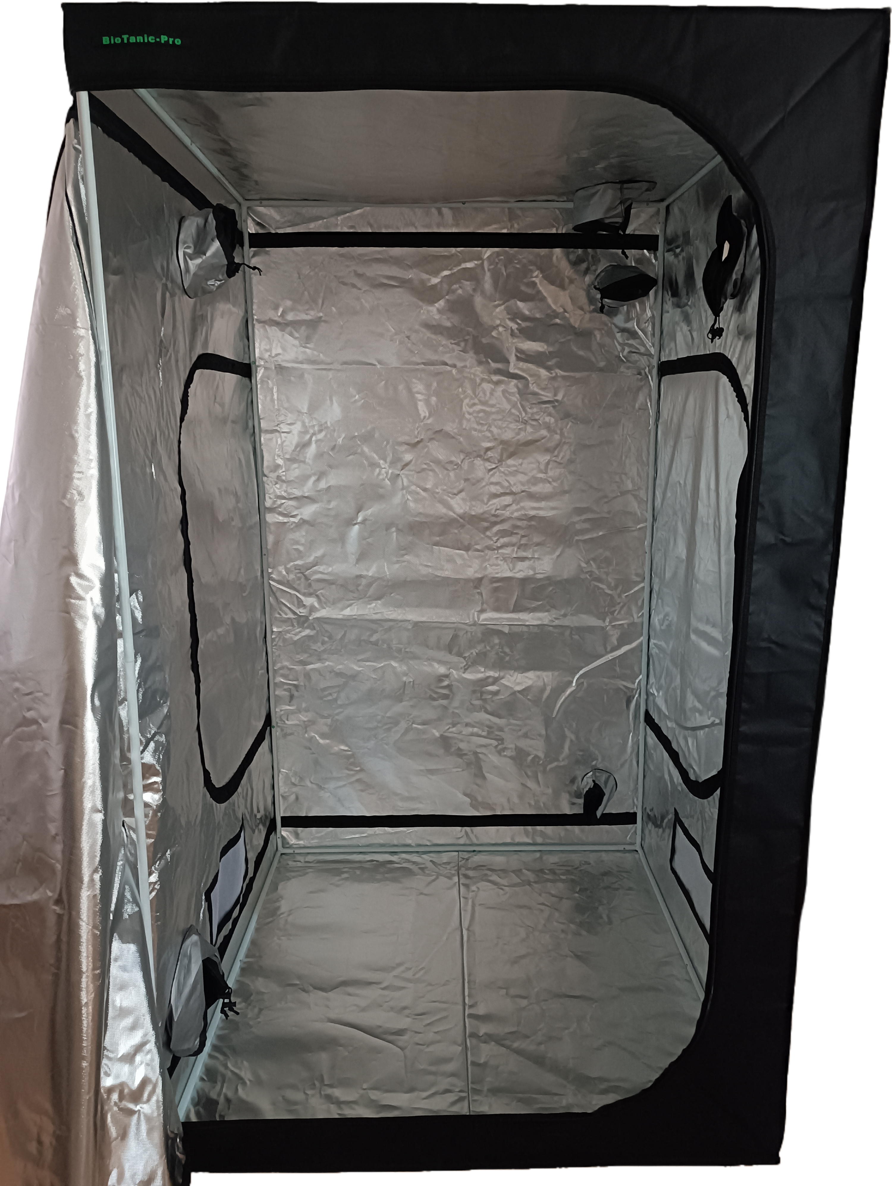 BioTanic-Pro Grow Zelt 120cm x 120cm x 200cm Keine Reißverschluss Probleme Top Qualität