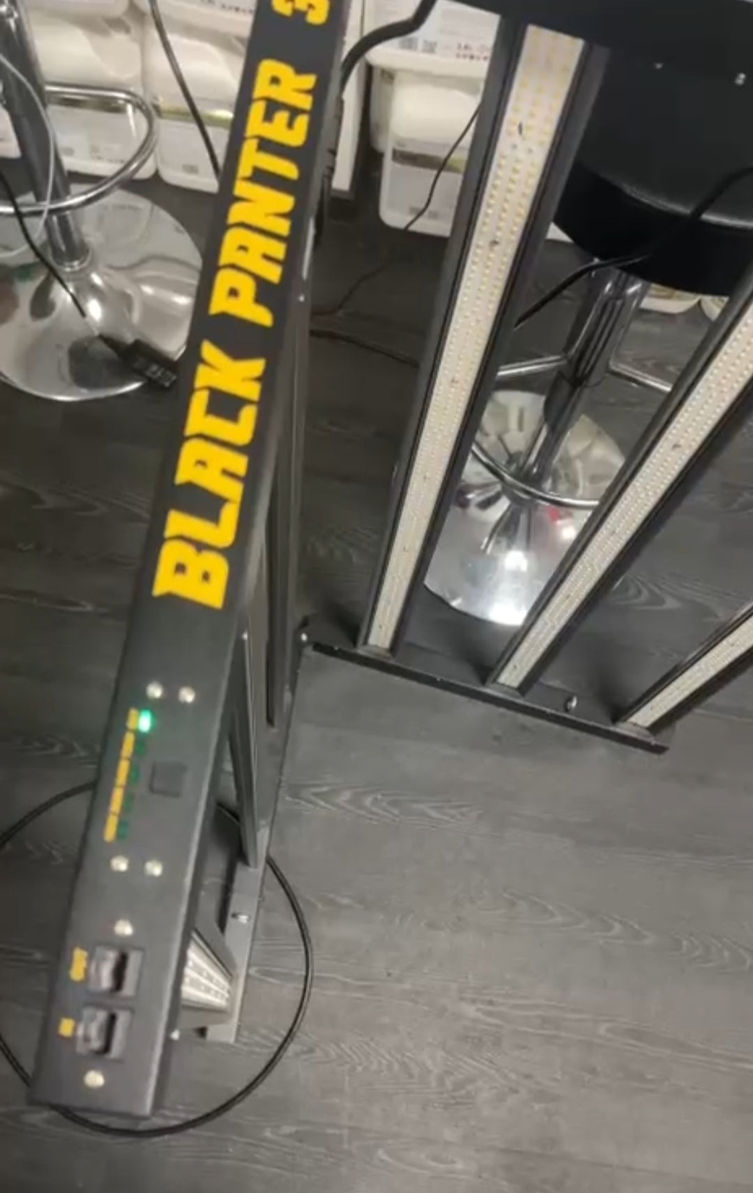 Black Panter720w Maße 110cm x 110cm Optimal für 120cm x 120cm Top Preis-Leistung