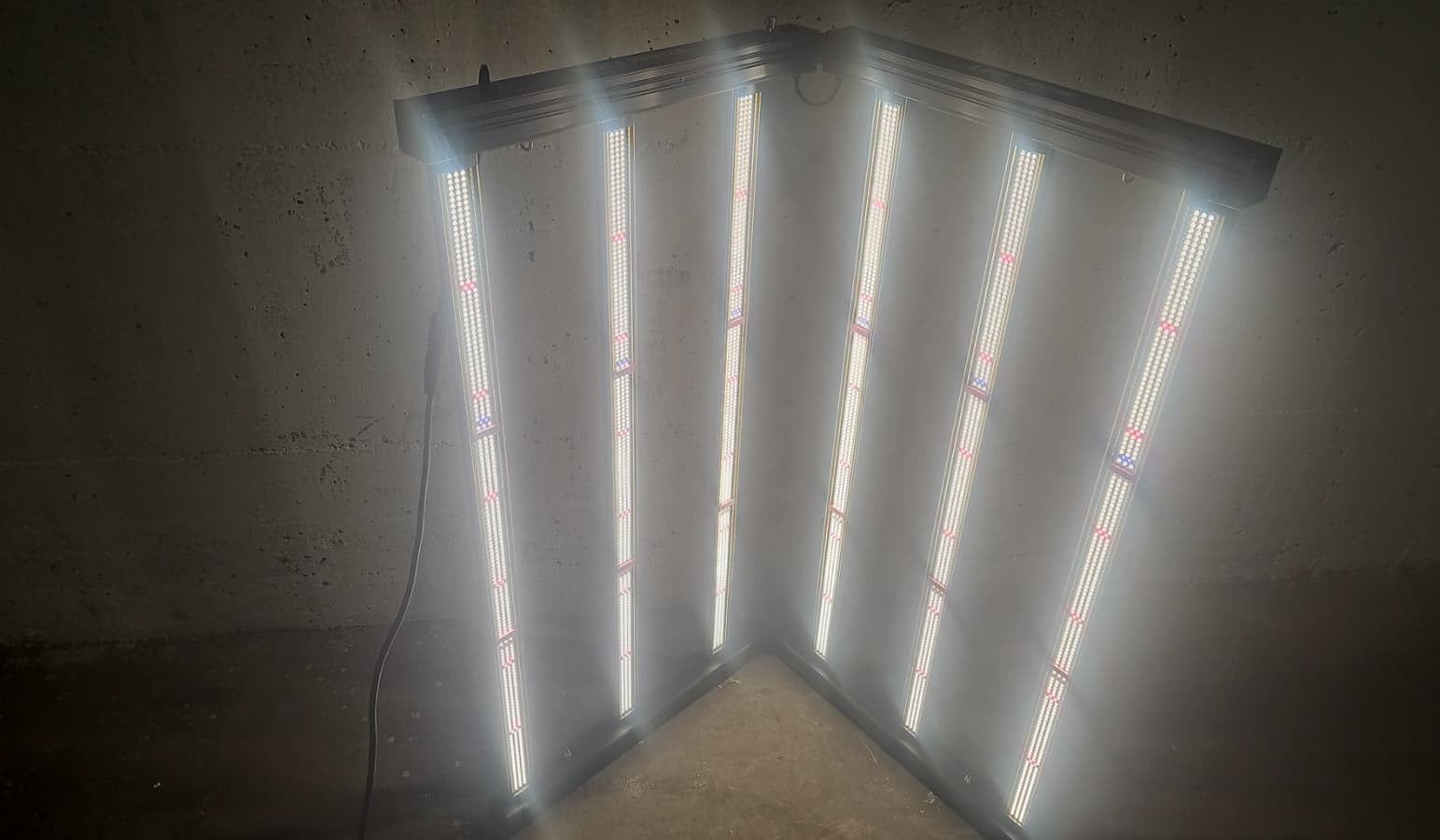 Black Panter720w Maße 110cm x 110cm Optimal für 120cm x 120cm Top Preis-Leistung