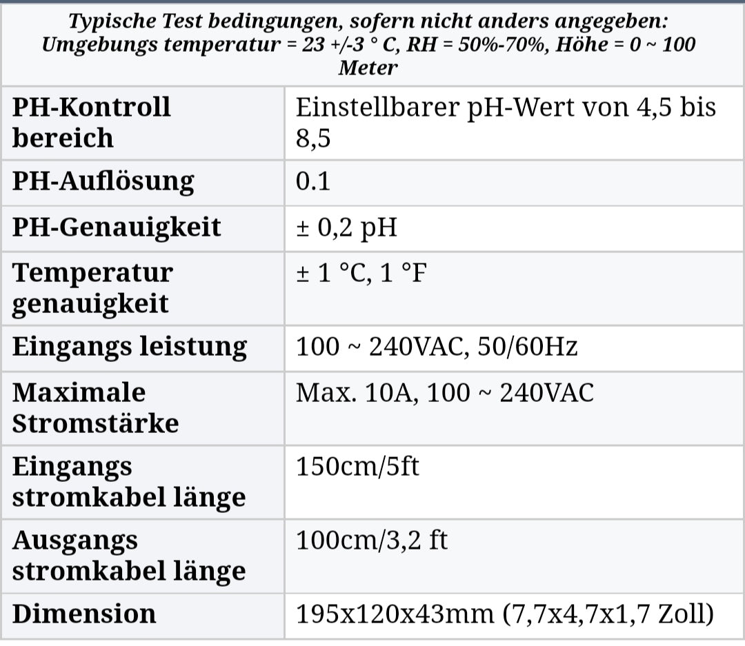 Automatischer PH Regler