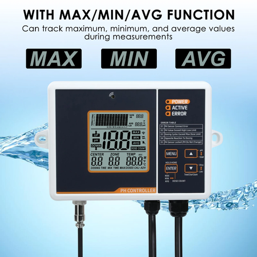 Automatischer PH Regler für Hydroponic und Aeroponic Systeme 7-8 Tage lieferzeit