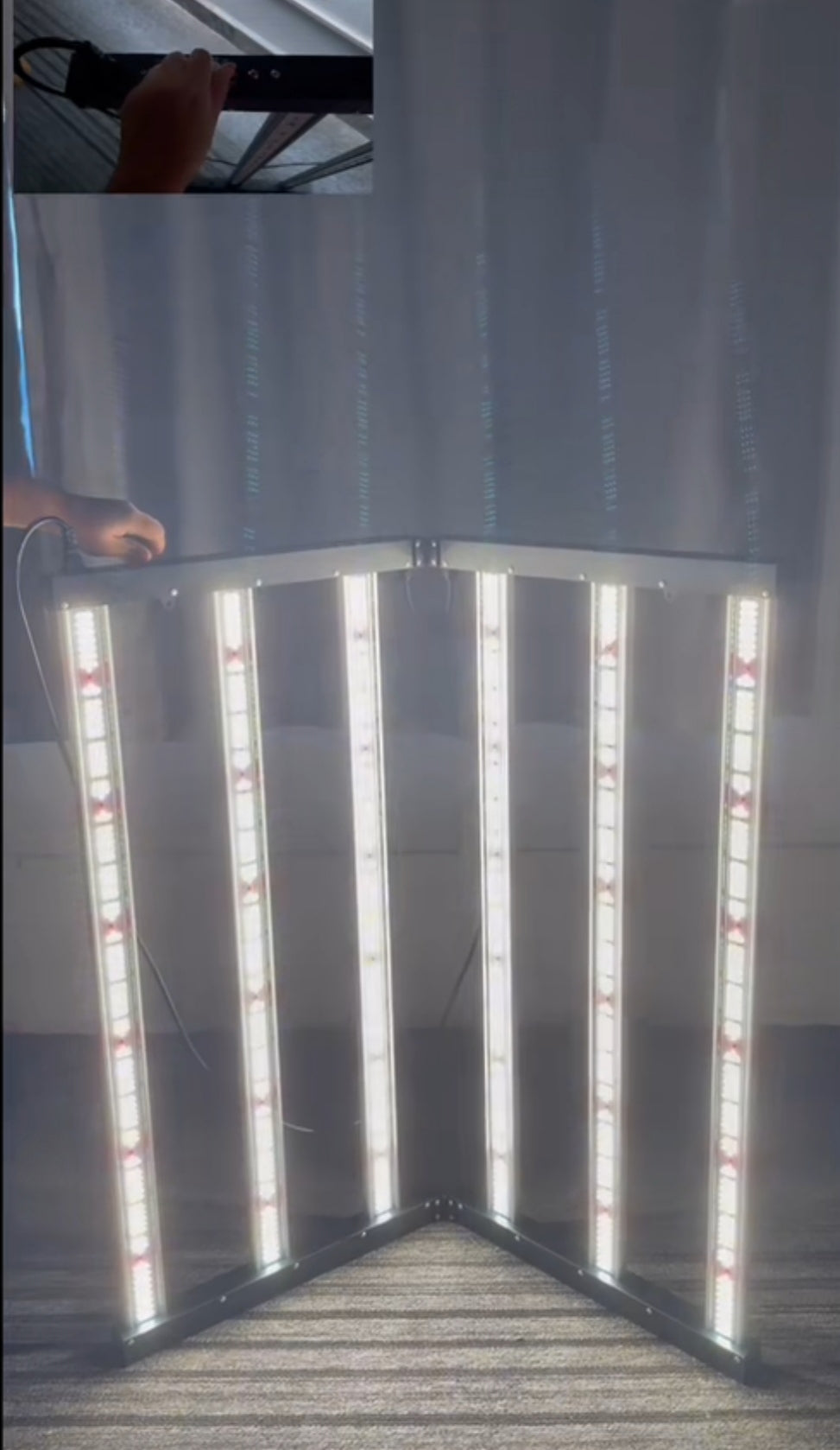 MEGA ANGEBOT 720watt Grow LED Panel mit Samsung LEDs Perfekt für 120cm x 120cm Sehr Größe Stückzahl auf Lager schneller Versand 3-5  Tage