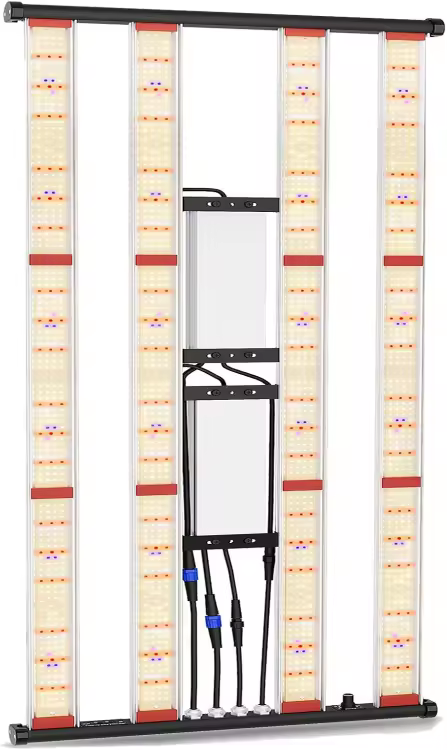 Top Angebot 500Watt LED Grow Panel 105cm x 42,5cm, Regelbar 0-100% Vollspektrum mit Samsung 281B