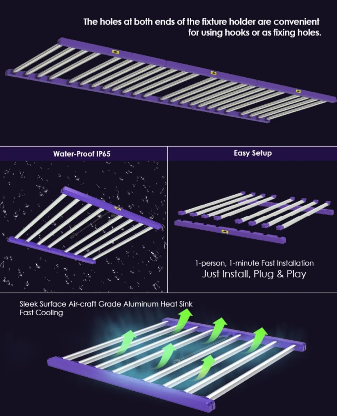 TOP ANGEBOT, LED Grow Panel mit 720watt + LM301H EVO LEDs, einige Social Clubs nutzen aktuell das Panel und erzielen Top Ergebnisse, hat die Maße 112cm x 112cm